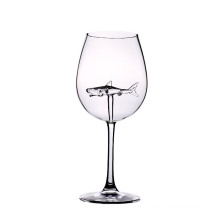 Hot Selling High Borosilicate Lead-Free Glass Red Wine Cup Creative Goblet Loch Ness Monster Goblet Gift